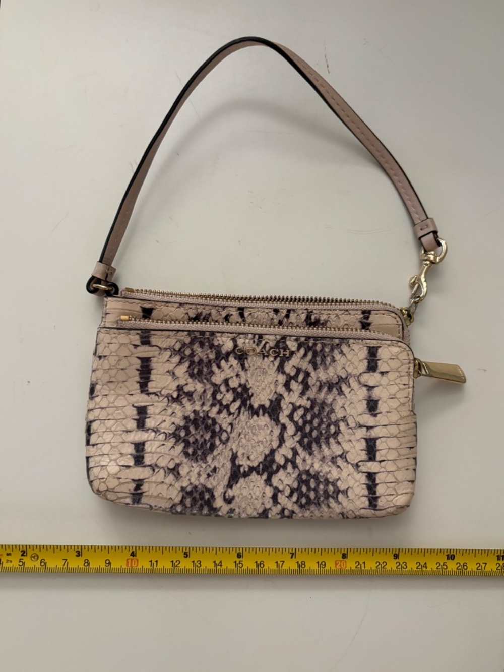 Coach Madison Wristlet Python Pattern - Picture 6 of 7